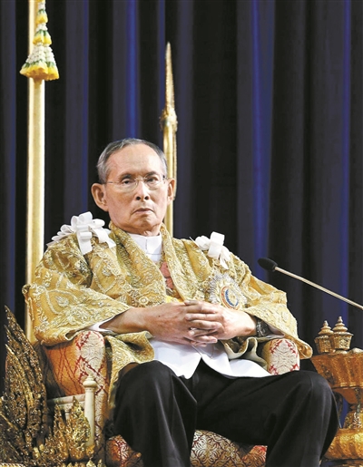 泰国国王拉玛九世普密蓬·阿杜德去世